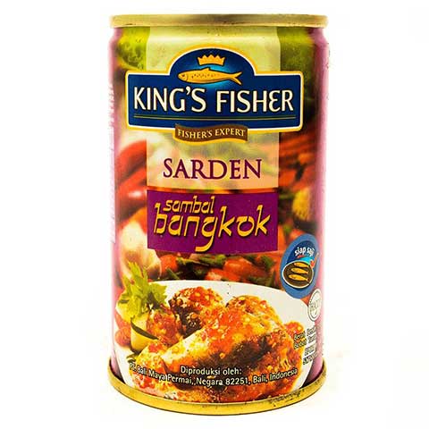 KING FISHER SARDINES BANGKOK 425G